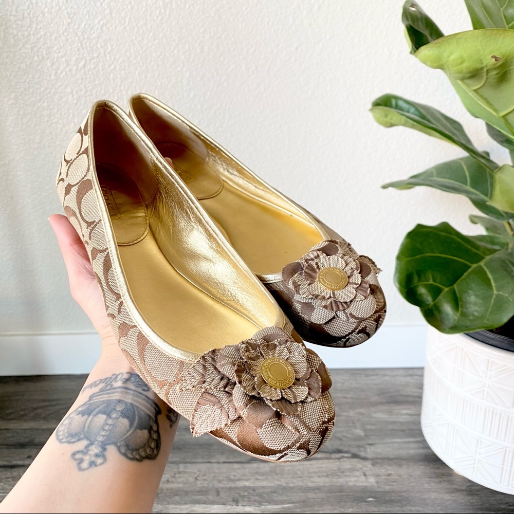 COACH Lorette Flat Shoes